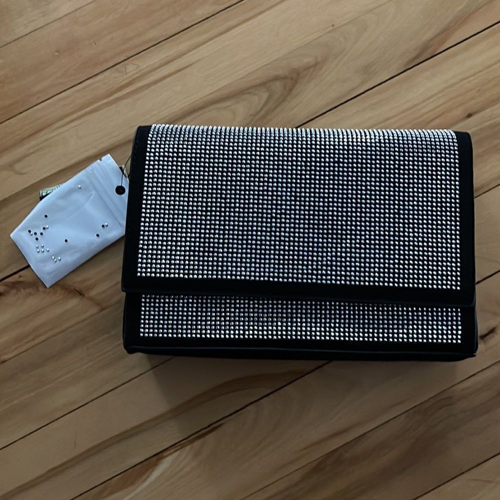 BADGLEY MISCHKA Tiny Silver Stud Embellished Micr… - image 6